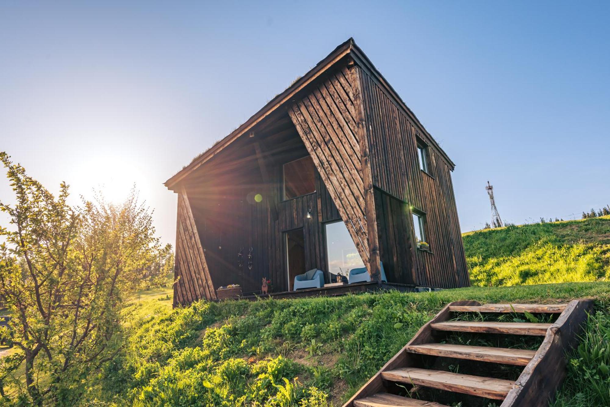 Domek Trohaniec Lesny Villa Lutowiska Dış mekan fotoğraf